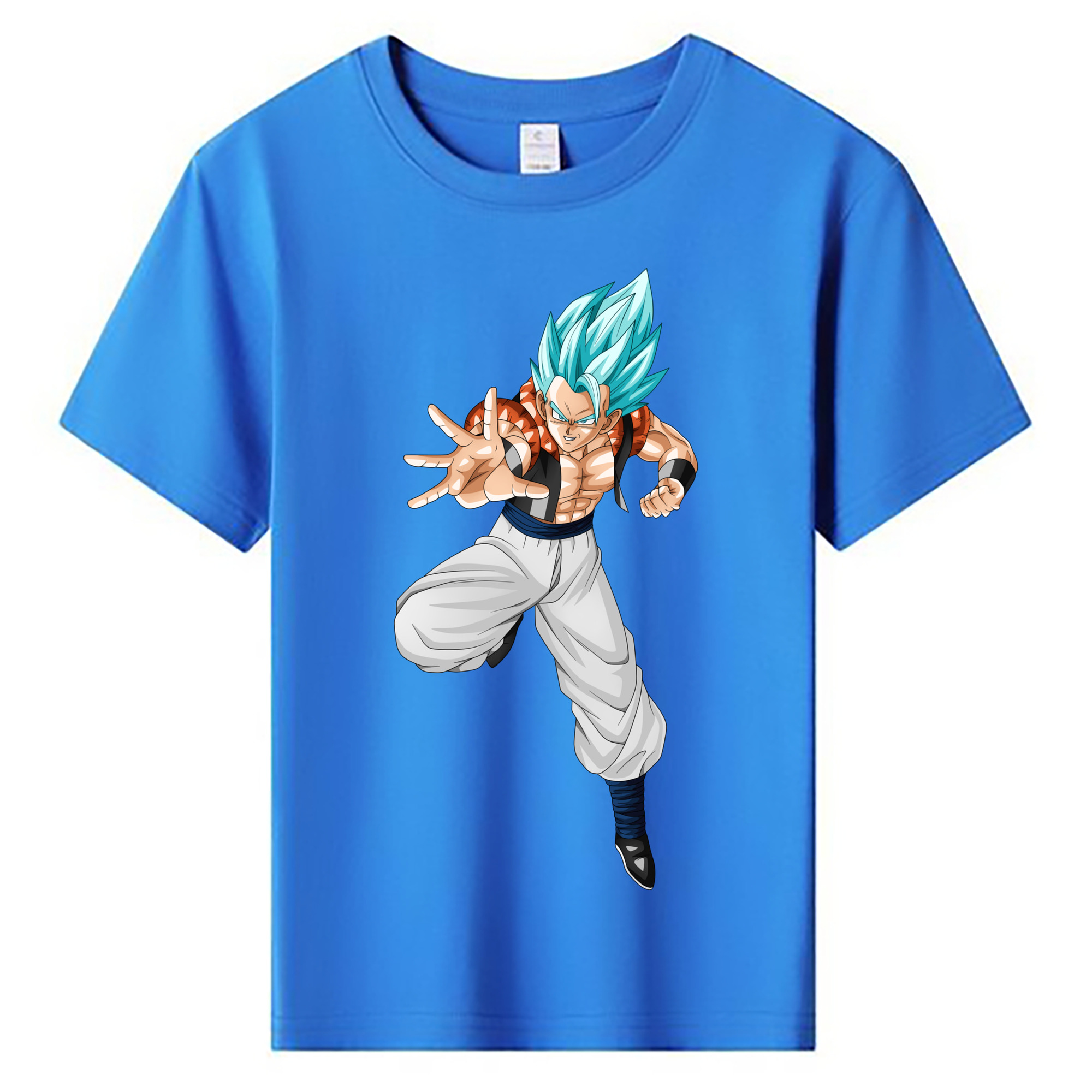 ドラゴンボール ベジータ四世（Bejīta Yonsei）DRAGON BALL Vegeta IV 綿100％キッズTシャツ（フロントプリント）